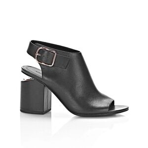 Alexander Wang Nadia calfskin mule sandals